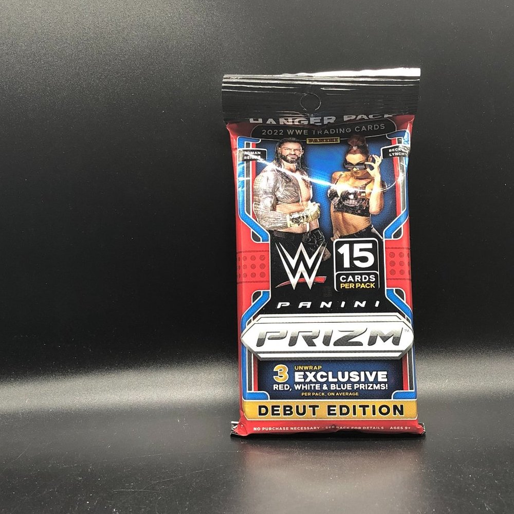 2022 Panini WWE Prizm Wrestling Jumbo Value Pack (Red, White, & Blue Prizms!)